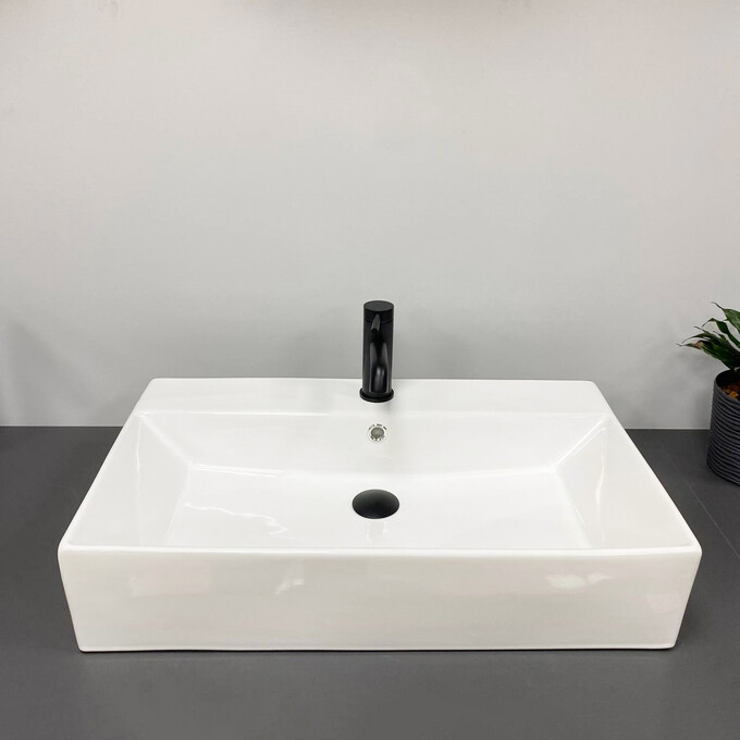 Раковина VBI Padua 70 White VBI-012203 (70x42 см), Доступні розміри: 70 x 42, фото , изображение 2