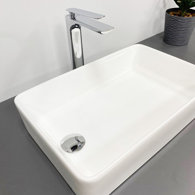 Раковина VBI Velletri White VBI-015900 (51x33 см), Доступні розміри: 51 x 33, Колір виробника: білий, фото , изображение 4