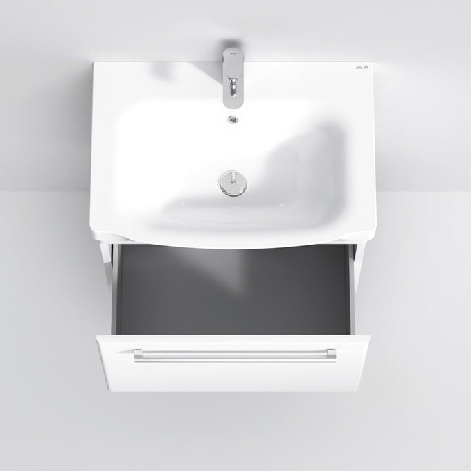 Тумба с раковиной Am.Pm Like S M81-FHX06521W-WC06521-38 (65 см, подвесная), фото 3