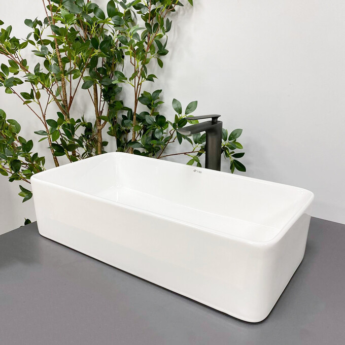 Умивальник VBI Paterno White VBI-012609 (61x31 см), фото , изображение 3