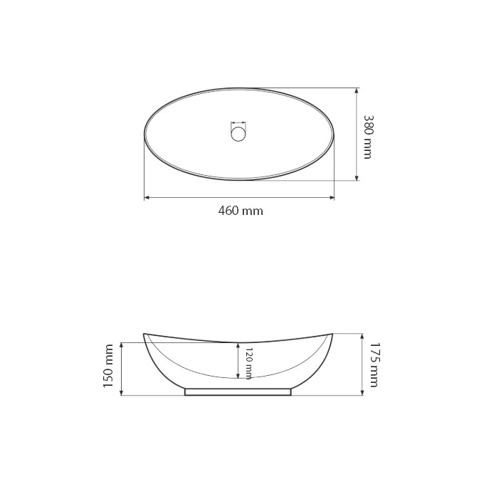 Умивальник VBI Partina White VBI-012618 (46x38 см, чаша), фото , изображение 5