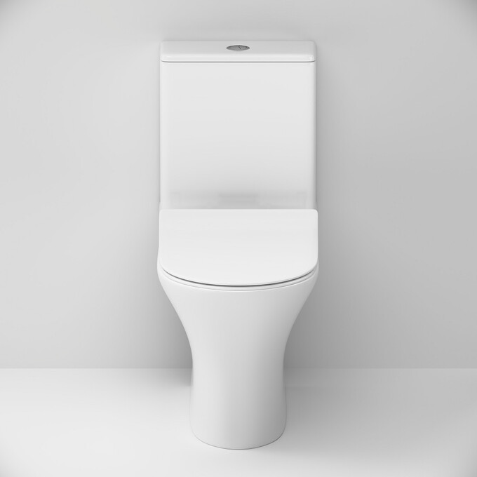 Безободковый унитаз-компакт Am.Pm Flash CNA8600SC (с сиденьем), фото 7