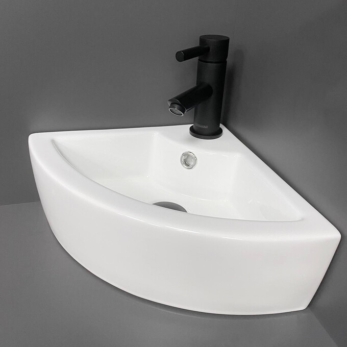 Умивальник VBI Fano White VBI-015612 (46x33 см), фото , изображение 3