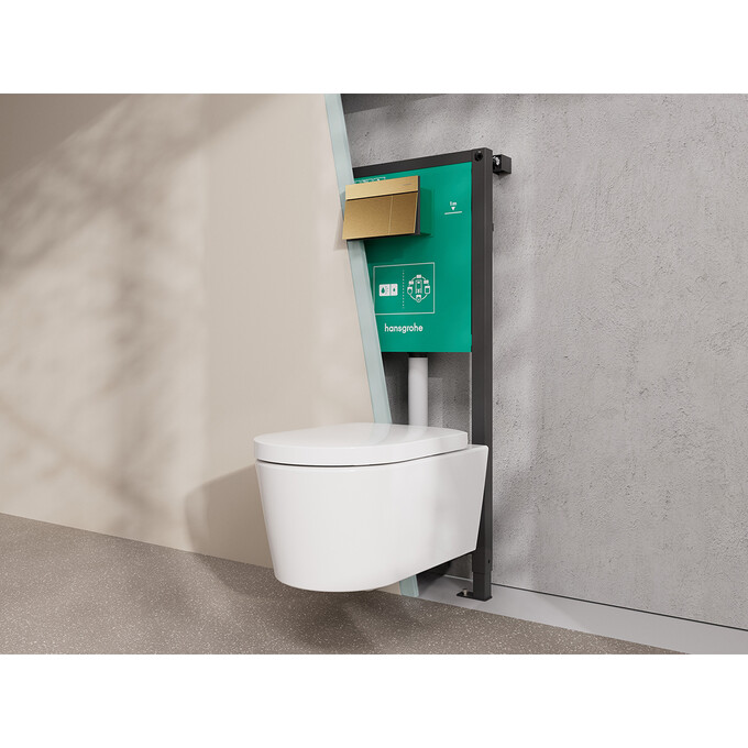 Инсталляция для унитаза Hansgrohe iFrame Universal 01022180 (с креплением к стене), фото 10