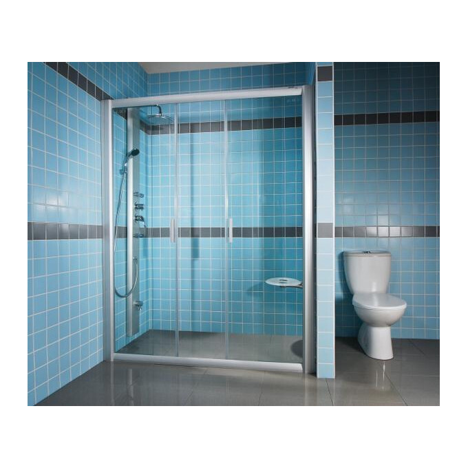 Душевая дверь Ravak Rapier 0ONG0U00Z1 (120 см, стекло прозрачное, профиль сатин), фото 2