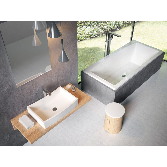 Акриловая ванна Ravak Formy 02 C891000000 (180x80 см, пристенная), фото 