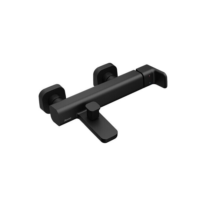Смеситель для ванны Ravak 10° Free TD F 022.20/150 (X070152, черный), Цвет производителя: черный, фото 