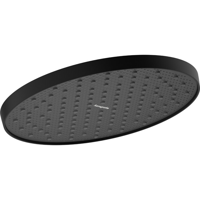 Верхний душ Hansgrohe Activera S 1jet EcoSmart Matt Black 28056670 (черный матовый), Цвет производителя: черный матовый, фото 