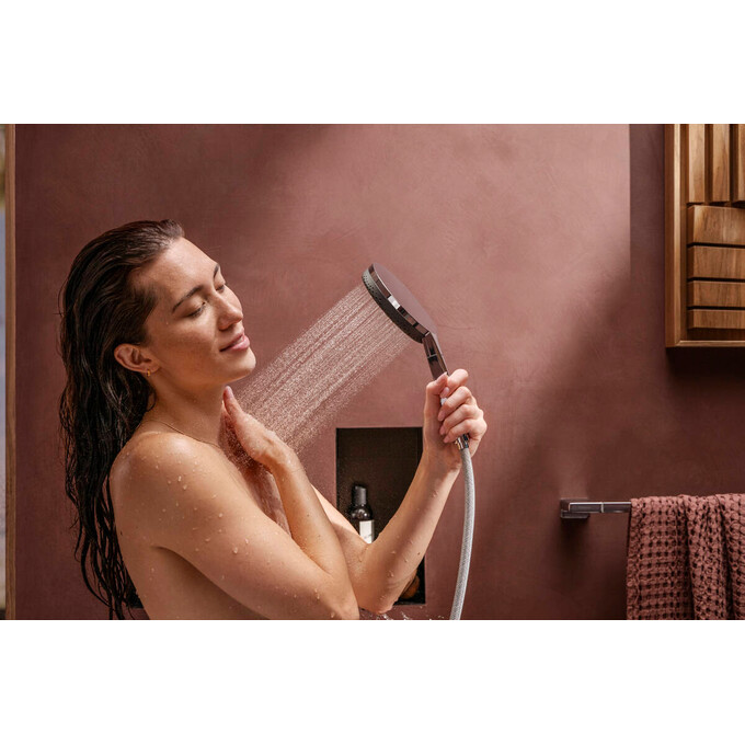 Лійка для душу Hansgrohe Raindance Alive Select S Chrome 24611000 (хром, трирежимна, зі шлангом та тримачем), Колір виробника: хром, фото , изображение 4