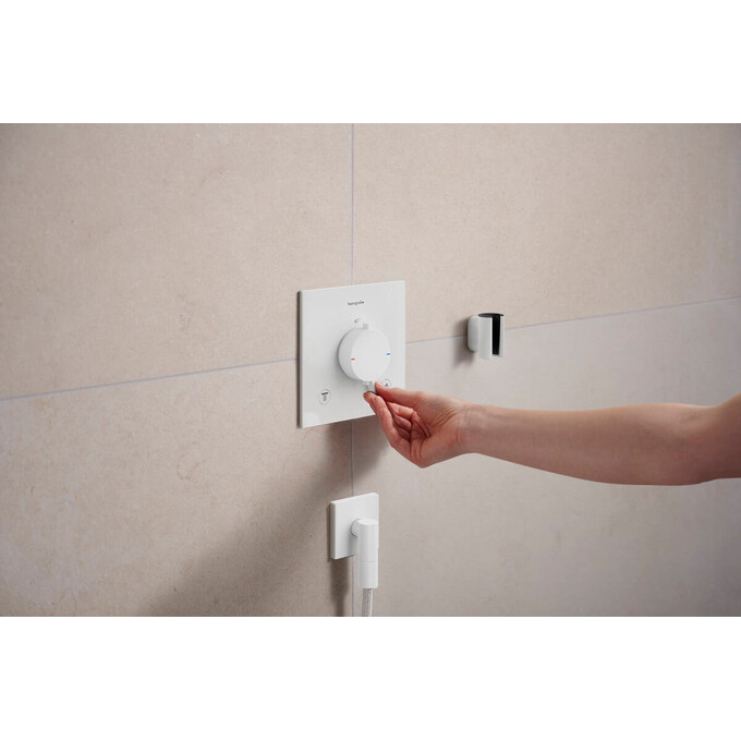 Держатель для душа Hansgrohe Porter Fine Matt White 28885700 (белый матовый), Цвет производителя: белый матовый, фото 2