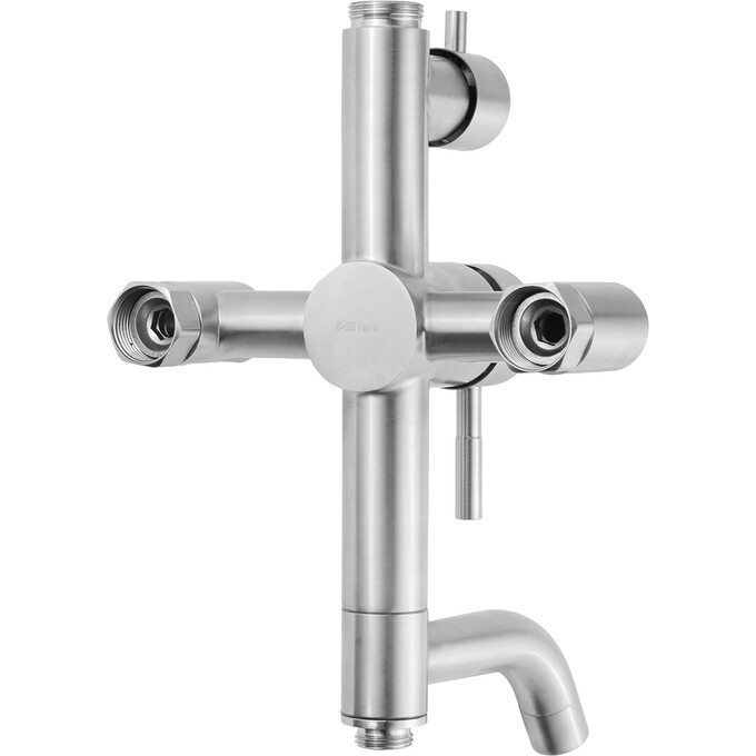 Комплект смесителей для ванной комнаты Kroner Edelstahl Klassisch KRKESG063ESG010 (Klassisch-ESG063+Klassisch-ESG010, нержавейка), фото 5