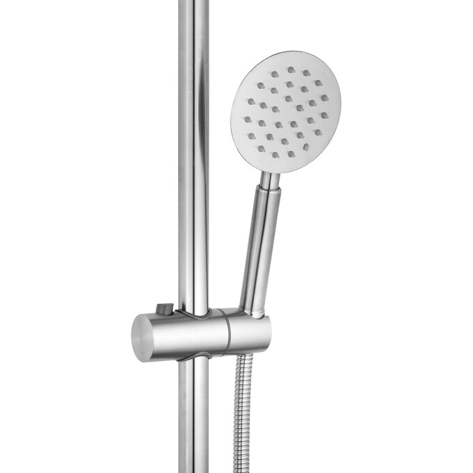 Комплект смесителей для ванной комнаты Kroner Edelstahl Klassisch KRKESG063ESG010 (Klassisch-ESG063+Klassisch-ESG010, нержавейка), фото 9