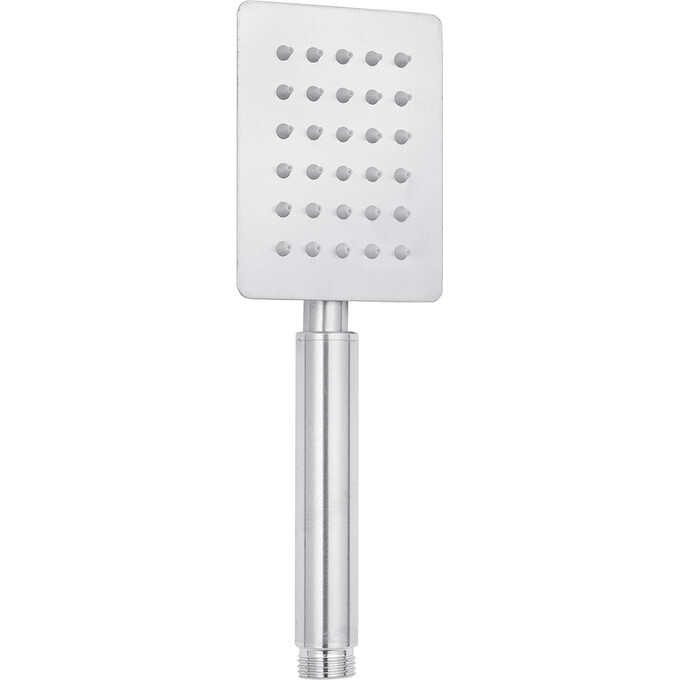 Комплект смесителей для ванной комнаты Kroner Edelstahl Kubus KRESG010ESG060 (Kubus-ESG010+Kubus-ESG060, нержавейка), фото 7