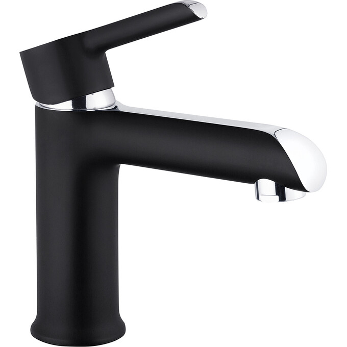 Комплект змішувачів для ванної кімнати та кухні Kroner Essen & Essen & Essen KRESCH063SCH010SCH030 (Essen-SCH063+Essen-SCH030+Essen-SCH010, чорний матовий/хром), фото , изображение 30