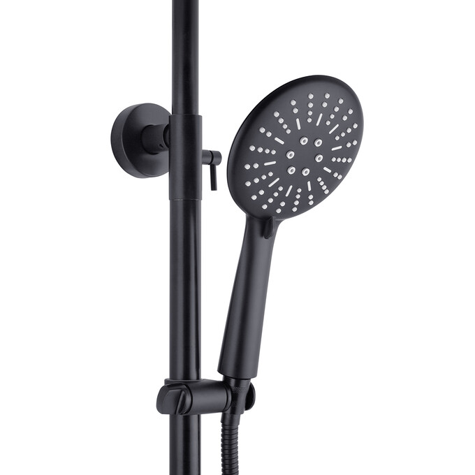 Комплект смесителей для ванной комнаты Kroner Edelstahl Klassisch KRKSCH063SCH010SCH053 (Klassisch-SCH063+Klassisch-SCH010+Klassisch-SCH053, черный), фото 8