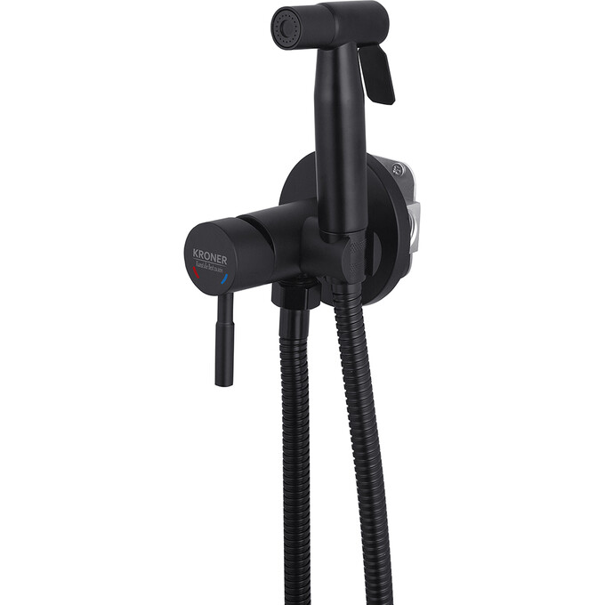 Комплект смесителей для ванной комнаты Kroner Edelstahl Klassisch KRKSCH063SCH010SCH053 (Klassisch-SCH063+Klassisch-SCH010+Klassisch-SCH053, черный), фото 22