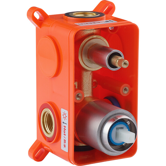 Комплект смесителей для ванной комнаты Kroner Edelstahl Klassisch KRKESG082ESG010ESG052 (Klassisch-ESG082+Klassisch-ESG010+Klassisch -ESG052, нержавейка), фото 7