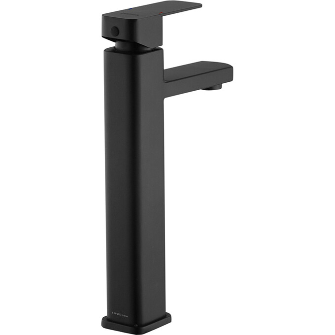 Комплект змішувачів для ванної кімнати Kroner Edelstahl Kubus KRKSCH063SCH0103 (Kubus-SCH063+Kubus-SCH010-3, чорний), фото , изображение 13