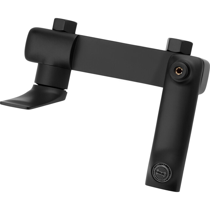 Комплект смесителей для ванной комнаты Kroner Graz & Edelstahl Kubus KRGSCH063SCH010 (Graz-SCH063+Kubus-SCH010, черный матовый), фото 8