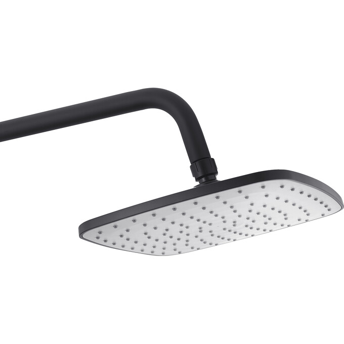 Комплект змішувачів для ванної кімнати Kroner Armada & Kubus KRASCH067SCH010 (Armada-SCH067+Kubus-SCH010, чорний матовий), фото , изображение 6