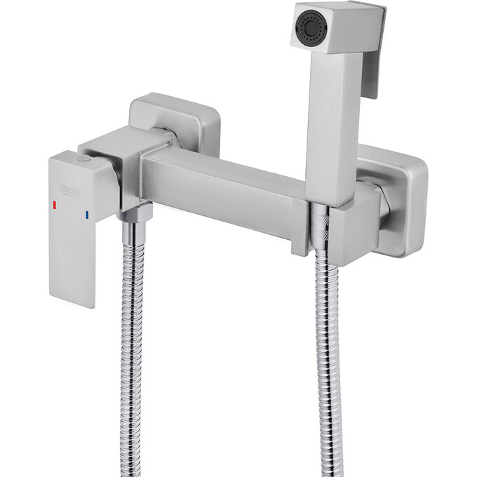 Комплект смесителей для ванной комнаты Kroner Edelstahl Kubus KRKUBESG063ESG010ESG052 (Kubus-ESG063+Kubus-ESG010+Kubus-ESG052, нержавейка), фото 20