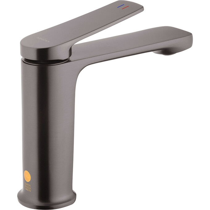 Комплект змішувачів для ванної кімнати Kroner Makon KRMGRP060GRP010 (Makon-GRP060+Makon-GRP010, графіт), фото , изображение 11