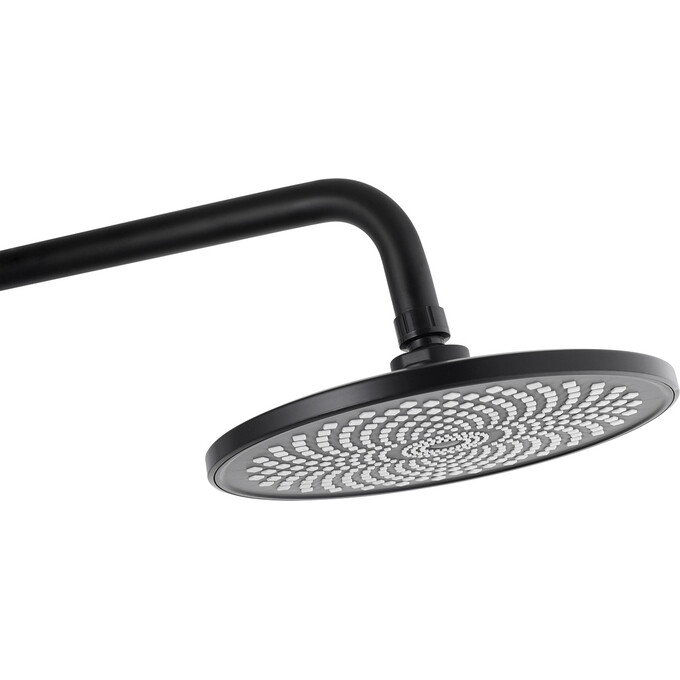 Комплект змішувачів для ванної кімнати Kroner Armada & Essen KRASCH065SCH010 (Armada-SCH065+Essen-SCH010, чорний матовий/хром), фото , изображение 10