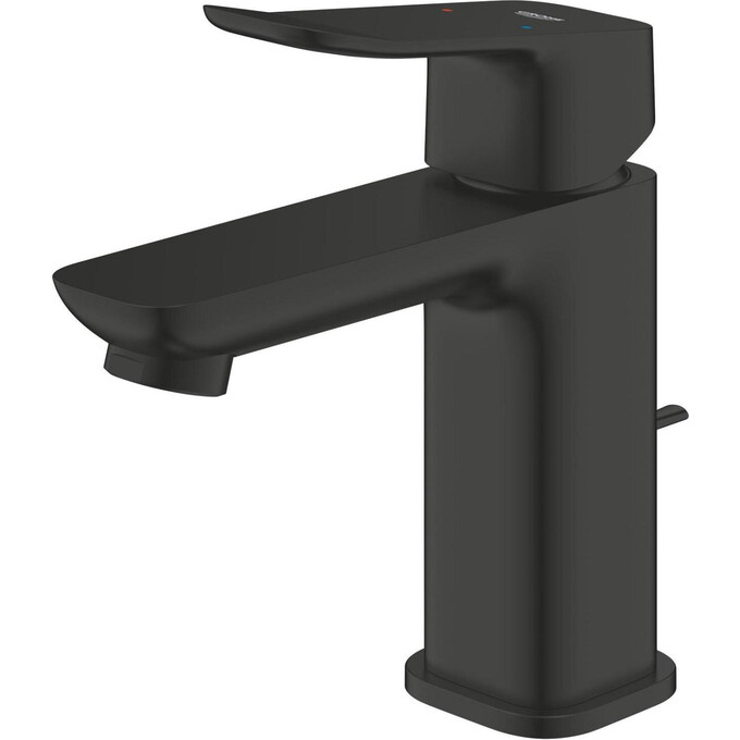 Змішувач для умивальника Grohe QuickFix Dice S-Size Black Matt 1018562430 (чорний матовий, з донним клапаном), Колір виробника: чорний матовий, фото , изображение 8