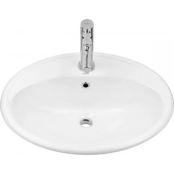 Умывальник Devit Ovale 1511136 (57x49 см), фото 