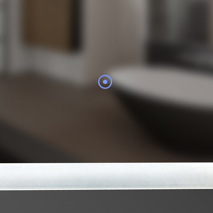 Зеркало для ванной комнаты Devit Acqua 5255670 (50x70 см, с LED-подсветкой), Доступные размеры: 50 x 70, фото 5