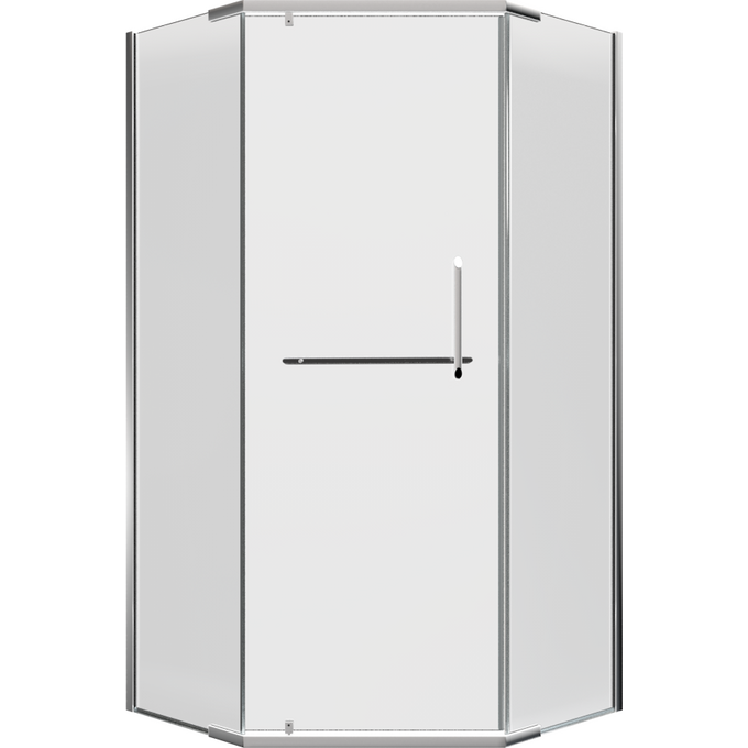 Душевая кабина Devit Comfort FEN0223 (100х100 см, стекло прозрачное, профиль хром), Доступные размеры: 100 x 100, Цвет производителя: хром, фото 