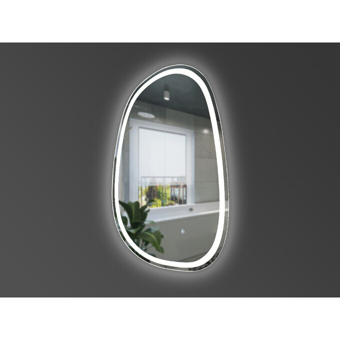 Дзеркало для ванної кімнати Devit Style 5415080 (50x80 см, з LED-підсвічуванням), Доступні розміри: 50 x 80, фото , изображение 4