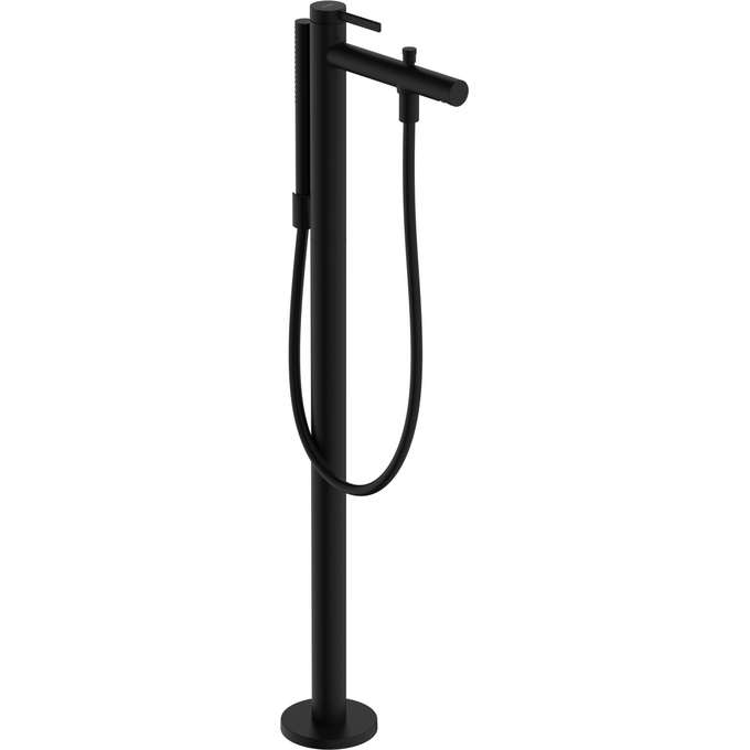 Змішувач для ванни Hansgrohe Zesis S Matt Black 74445670 (чорний матовий, підлоговий), Колір виробника: чорний матовий, фото 