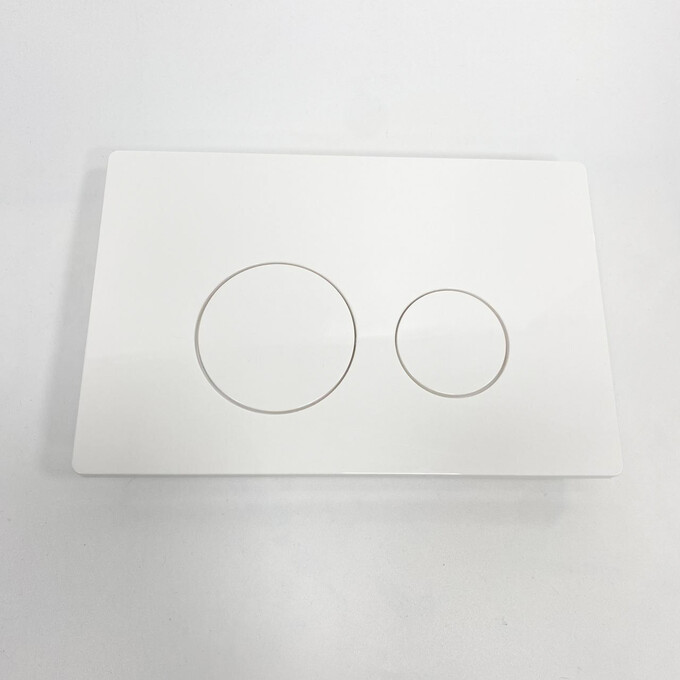 Клавіша змиву VBI Elba YP White VBI-030100 (біла глянсова), Колір виробника: білий глянець, фото , изображение 4