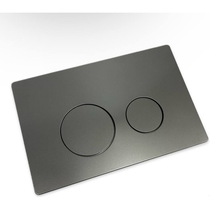 Клавіша змиву VBI Elba YP Grafit VBI-030103 (графітова), Колір виробника: графіт, фото 