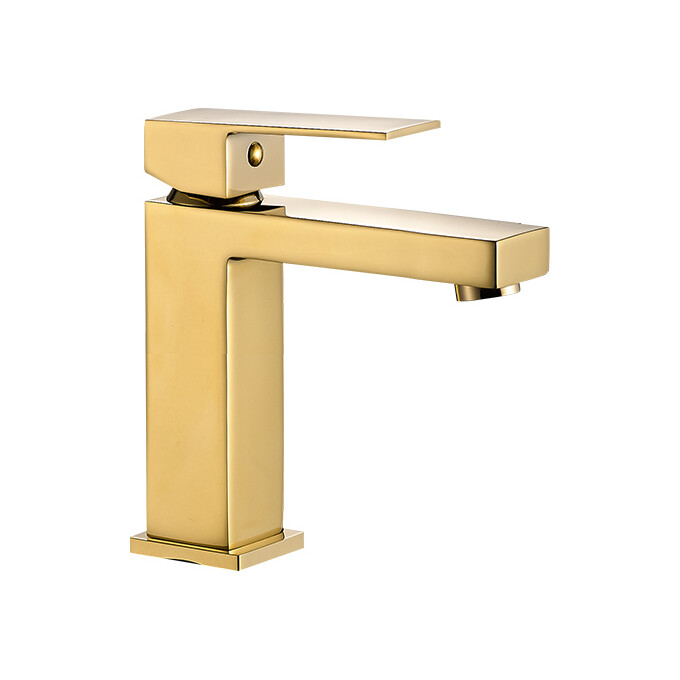 Змішувач для умивальника VBI Loreno Gold VBI-050200GL (золото), Колір виробника: золото, фото 