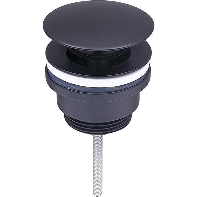 Донний клапан VBI Black VBI-059000BL (чорний, універсальний), Колір виробника: чорний, фото 