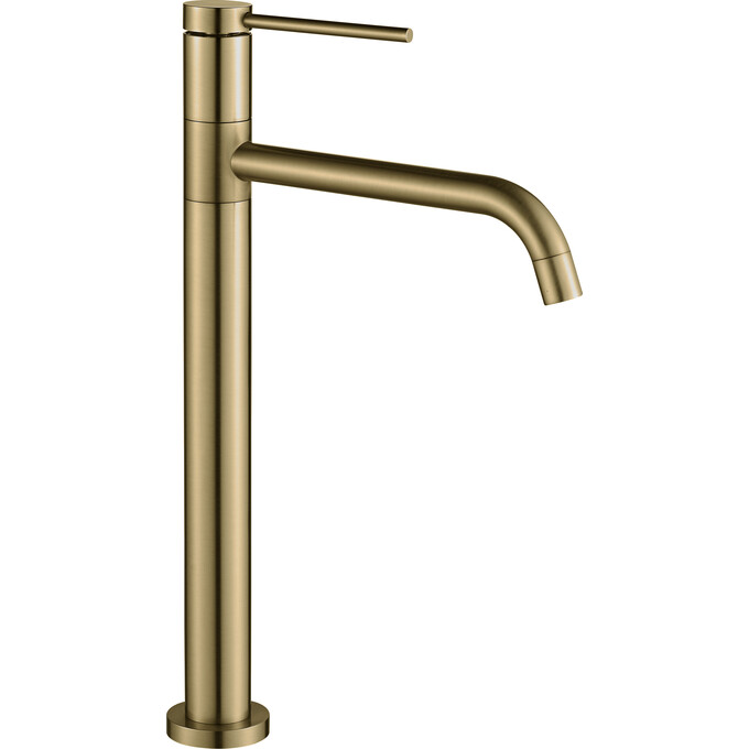 Змішувач для умивальника VBI Velaro Brushed Gold VBI-050301BG (брашоване золото, високий), Колір виробника: золото брошене (матове), фото 