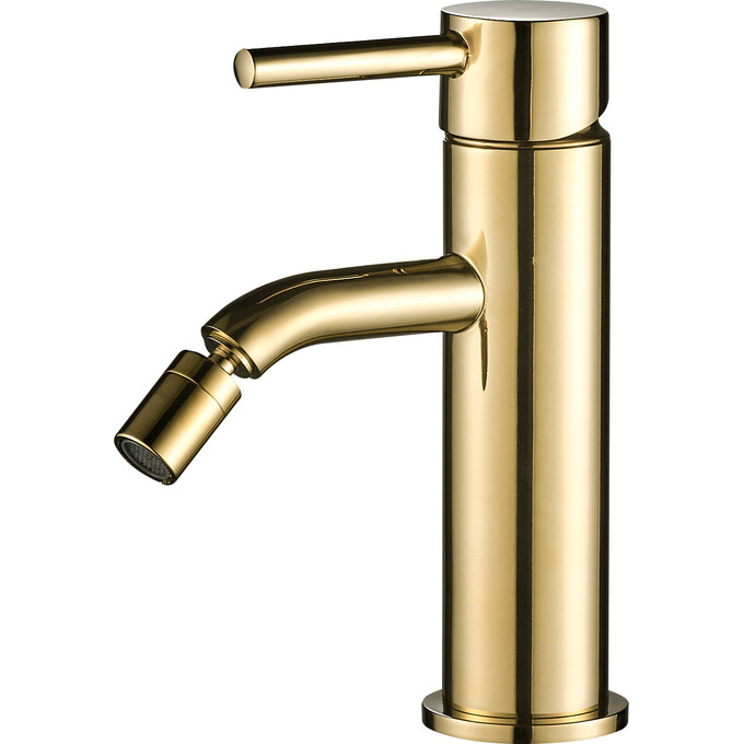 Смеситель для биде VBI Milano Gold VBI-050104GL (золото), Цвет производителя: золото, фото 