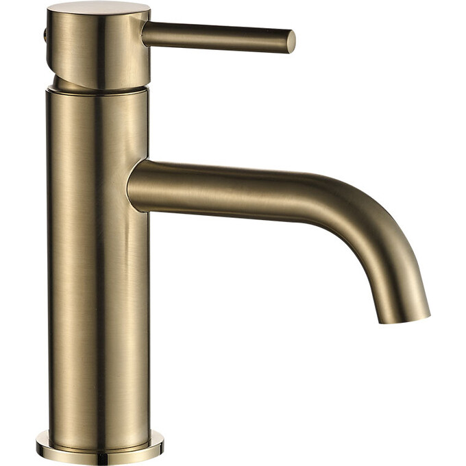 Змішувач для умивальника VBI Milano Brushed Gold VBI-050100BG (брашоване золото), Колір виробника: золото брошене (матове), фото 