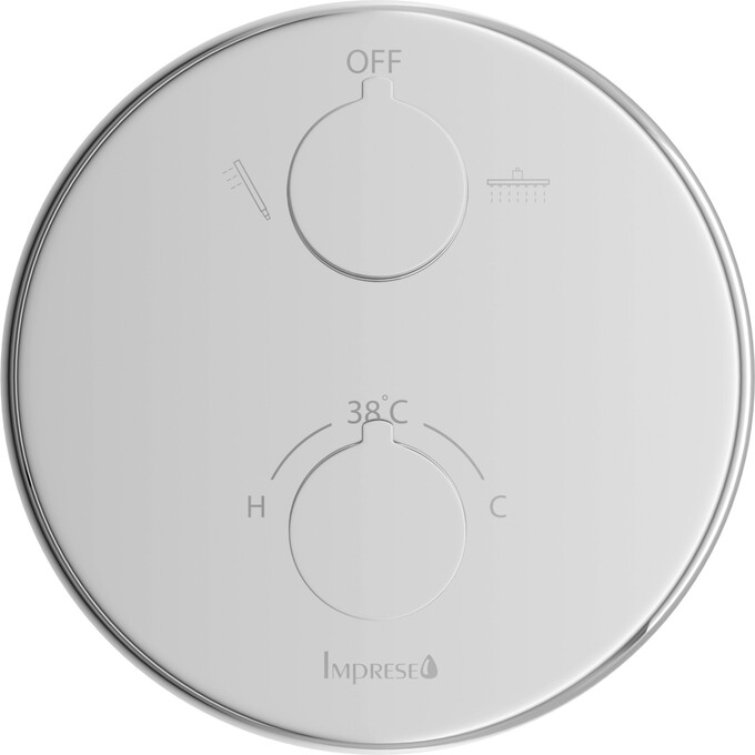 Душевая система с термостатом Imprese Kucera t04803401SRC (хром, скрытого монтажа), Цвет производителя: хром, фото 2
