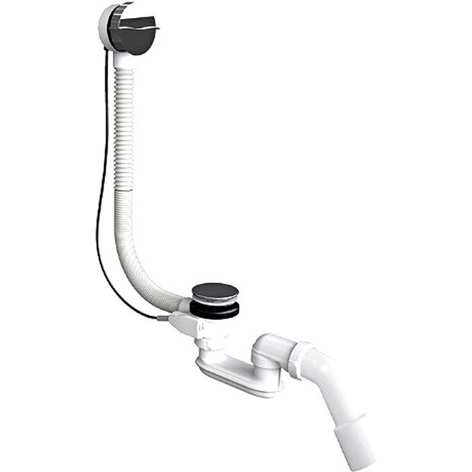 Сифон для ванны Devit DEV015748 (с переливом и поворотным механизмом), фото 