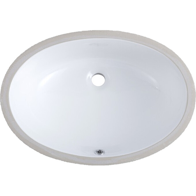 Умывальник Devit Ovale 1611137 (55x42 см, под столешницу), фото 3