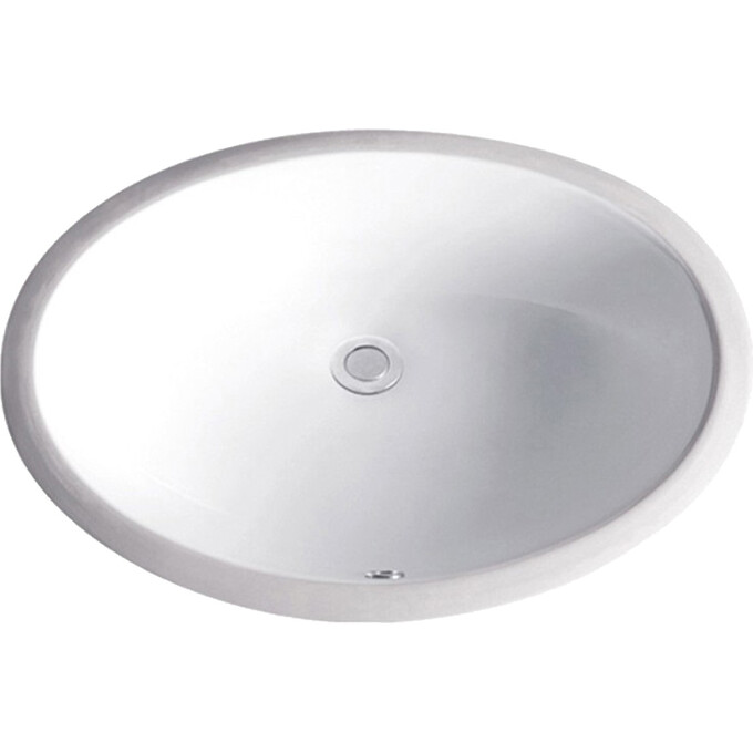 Умывальник Devit Ovale 1611137 (55x42 см, под столешницу), фото 