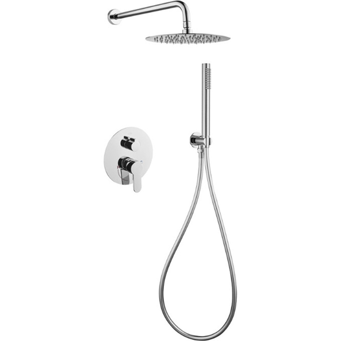 Душевая система Devit Style Chrome 1711270 (хром, скрытого монтажа), Цвет производителя: хром, фото 