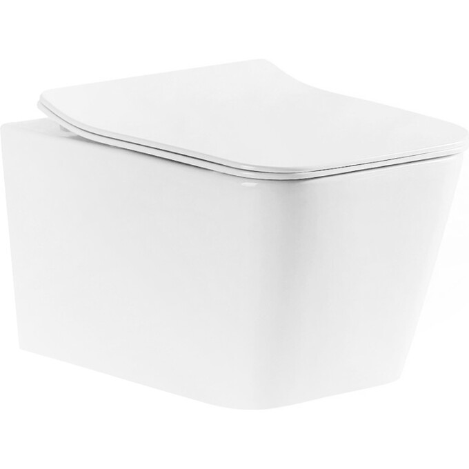 Безободковый подвесной унитаз Devit Linea 3040120 (с сиденьем), фото 