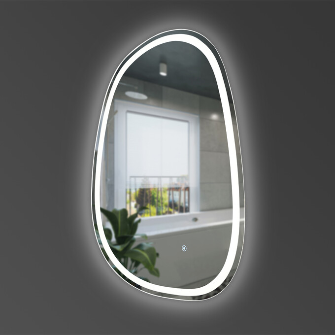 Дзеркало для ванної кімнати Devit Style 5416090 (60x90 см, з LED-підсвічуванням), Доступні розміри: 60 x 90, фото , изображение 4
