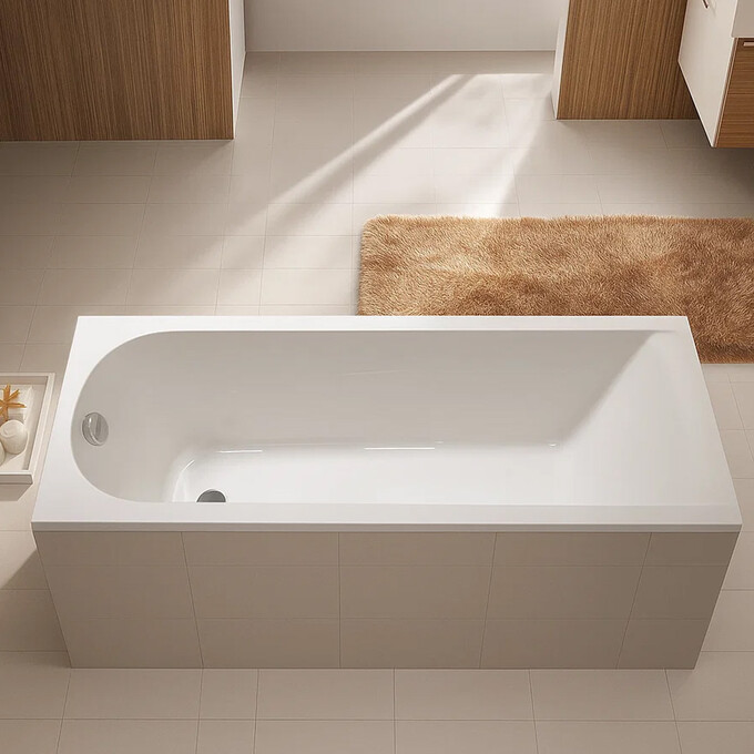 Акриловая ванна Devit Harmony HAR15070 (150x70 см, с ножками), Доступные размеры: 150 x 70, фото 2