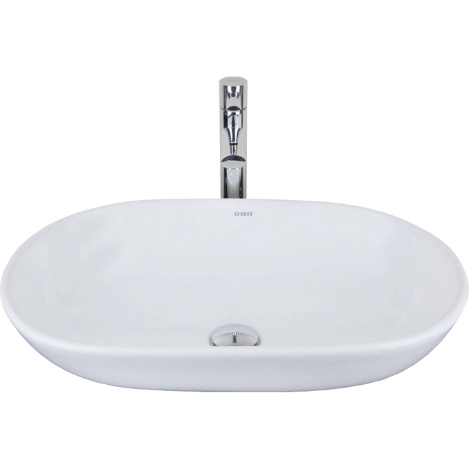 Умивальник Devit Ovale 1510136 (58x39 см, чаша), фото 
