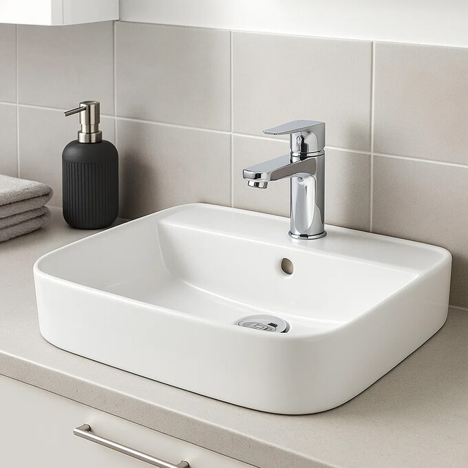 Умывальник Devit Quadra 1711040 (50x39 см), фото 2